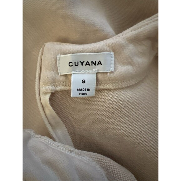 Cuyana Cowl Neck Sleeveless Tank Cream Size Small - Picture 9 of 10